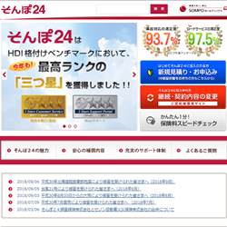 そんぽ24自動車保険の概要